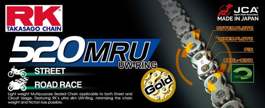 TAKASAGO 520MRU UW-Ring 102 Link Chain